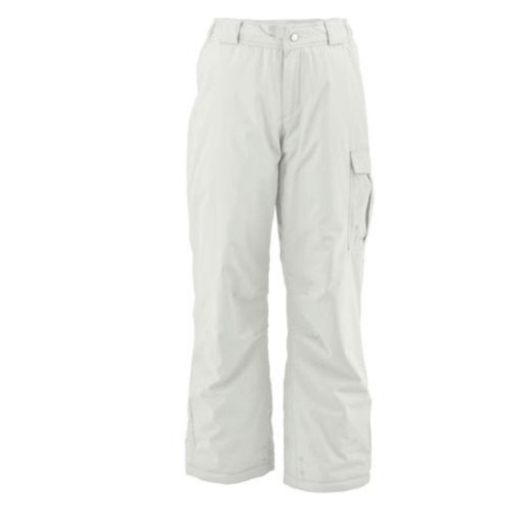 White Sierra Girl's‎ Cruiser Insulated Snow Pant - White size Small (6)